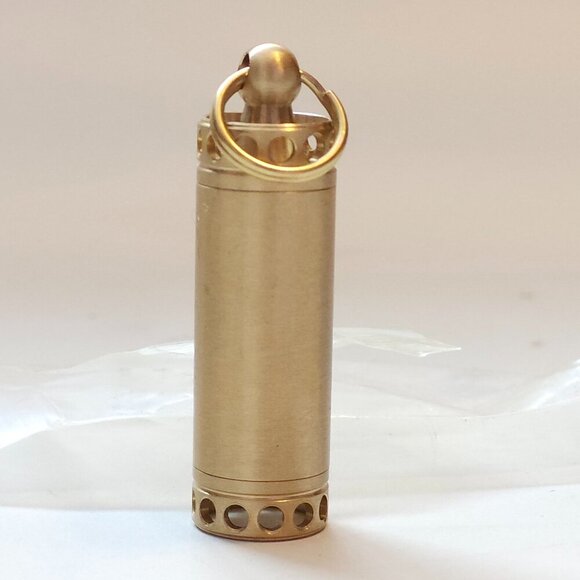 LANA DEL REY Pill Case BNIP Brass Pill Case OFFICIAL MERCH - Picture 7 of 9